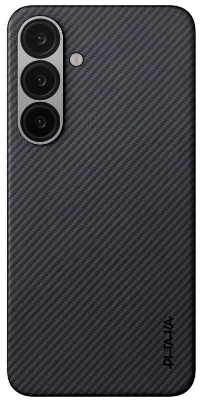 Pitaka Ultra-Slim Case Classic Twill 600D Black/Grey for Samsung Galaxy S25 Plus